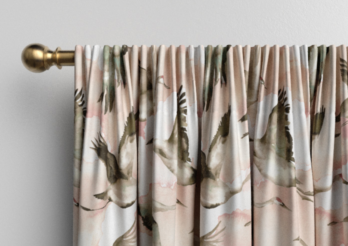 Flyway, Blush - Made to Measure Curtains - Image 9